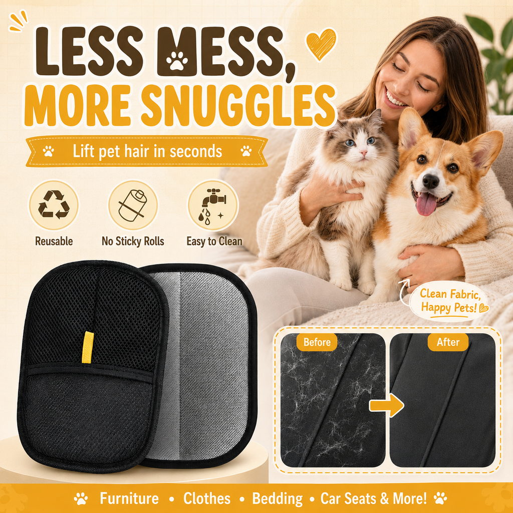 Luna & Paws™ Reusable Pet Hair Removal Glove