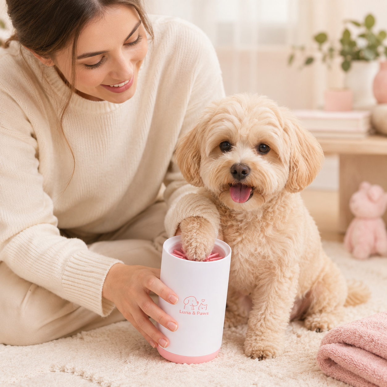 Luna & Paws™ Paw Cleaner Cup