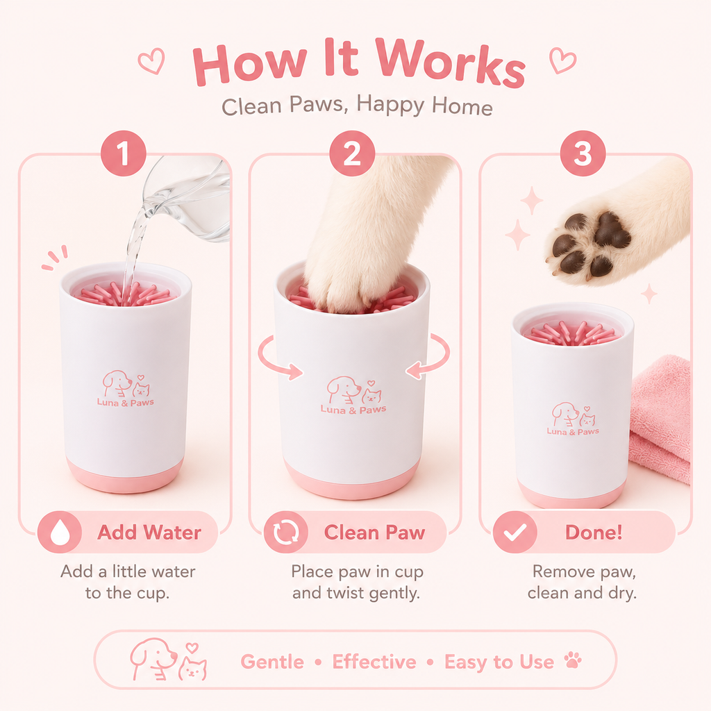 Luna & Paws™ Paw Cleaner Cup
