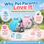 Luna & Paws™ Premium Stainless Steel Travel Bottle