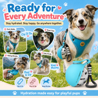 Luna & Paws™ Premium Stainless Steel Travel Bottle